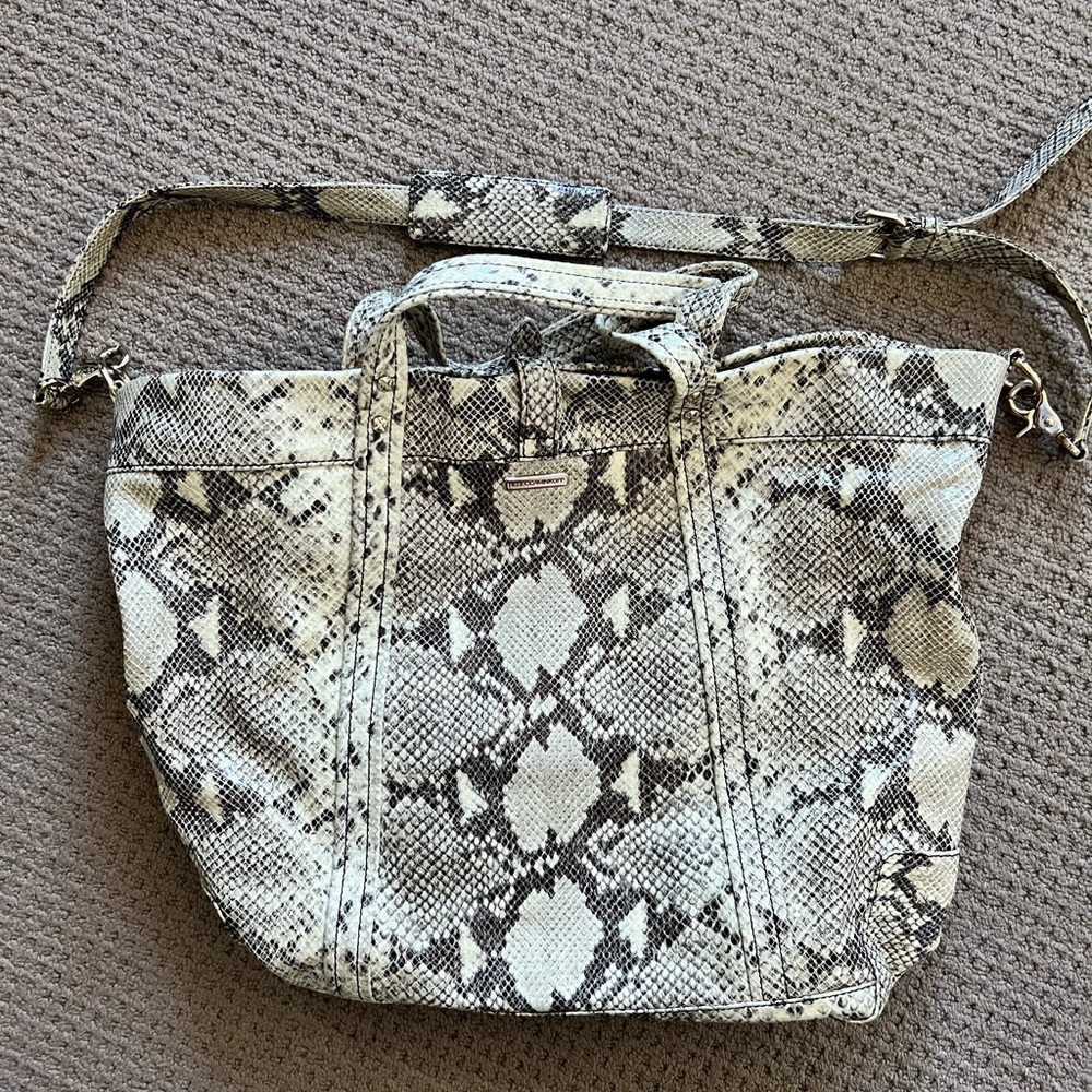 Rebecca Minkoff oversized tote bag.  22” x 14.5”